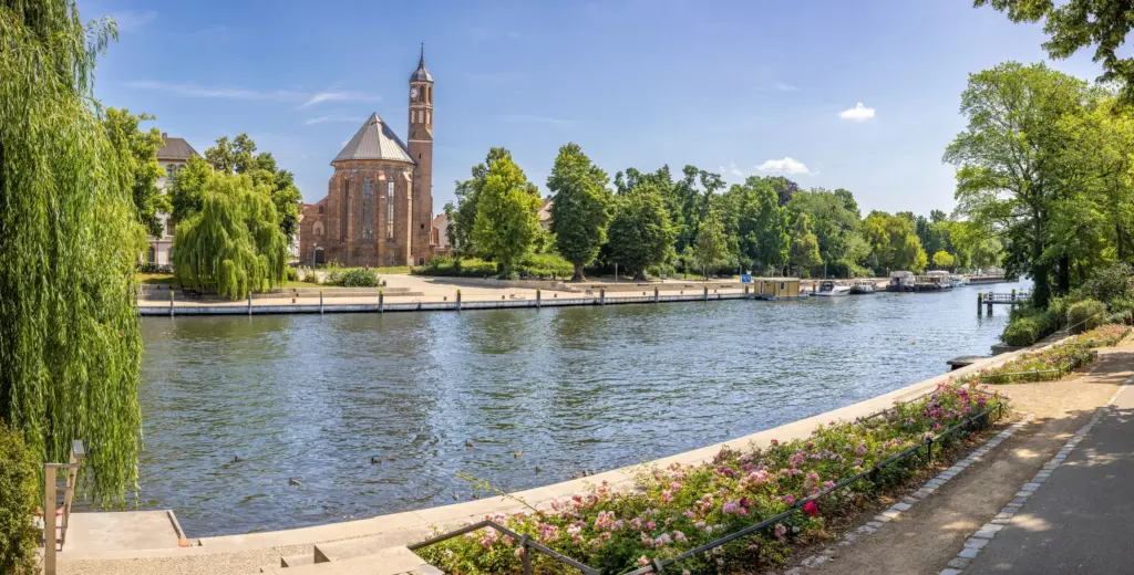 Portrait von der Niederhavel in Brandenburg an der havel